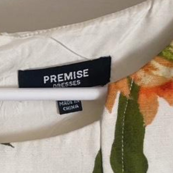Premise dress , linen blend, M. - Picture 10 of 10